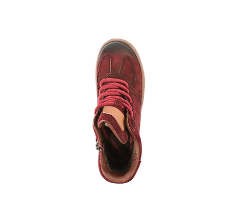 Ghete sport, dama, FORMAZIONE, 1072 bordo, piele nabuc